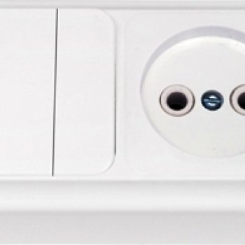 Блок Пралеска 3кл. + розетка б/з (54)