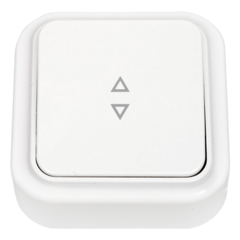 Выключатель Пралеска 1кл. проходной белый (18/72)