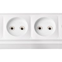 Розетка Пралеска 4-ая белый б/з (36)