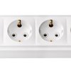 Розетка Пралеска 4-ая белый с/з (28)