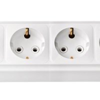 Розетка Пралеска 4-ая белый с/з (28)