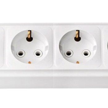 Розетка Пралеска 4-ая белый с/з (28)