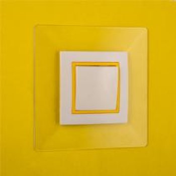 Рамка Byelectrica защита обоев 140х140мм прозрачная (280)