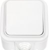 Выключатель Пралеска 1кл. белый IP54 (60)