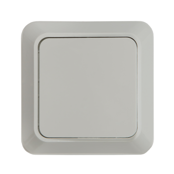 Выключатель ASD BOLLETO 1кл. 7021 белый накладной (10)