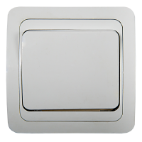 Выключатель ASD CLASSICO 1кл. 2021 белый (10)