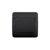 Выключатель CLASSICO 1кл. 2021 черный (10)