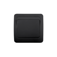 Выключатель CLASSICO 1кл. 2021 черный (10)