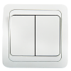 Выключатель ASD CLASSICO 2кл. 2023 белый (10)