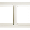 Рамка CLASSICO 2-ая белая 2302H (10)