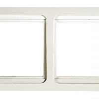 Рамка CLASSICO 2-ая белая 2302H (10)