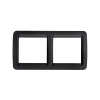 Рамка CLASSICO 2-ая черная 2302HB (10)
