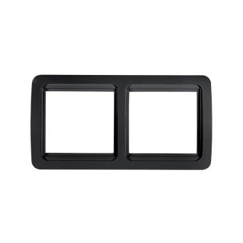 Рамка CLASSICO 2-ая черная 2302HB (10)