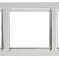 Рамка CLASSICO 3-ая белый 2303H (10)