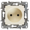 Механизм розетки Legrand Etika 1-ая без заземления 16А слоновая кость (20)