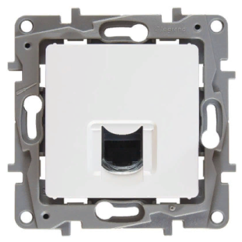 Розетка Legrand Etika RJ45 компьютерная белая (10)
