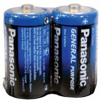 Батарейка Panasonic R20 б/б (2S) Purpose (24/288)
