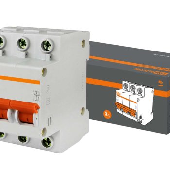 Выключатель автоматический 3P 10A 4,5kA C TDM BA47-63 (4/40)