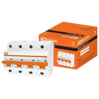 Выключатель автоматический 4P  10A 10kA C TDM BA47-100 (1/18)