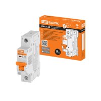 Выключатель автоматический 1P 10A 6kA C TDM BA47-60 (1/60)