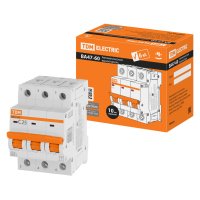 Автоматические выключатели TDM 3P  25A 6kA C BA47-60 (1/20)