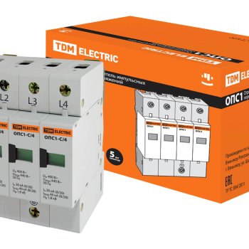 УЗИП 4Р 20кА 400В TDM ОПС1-C (30)