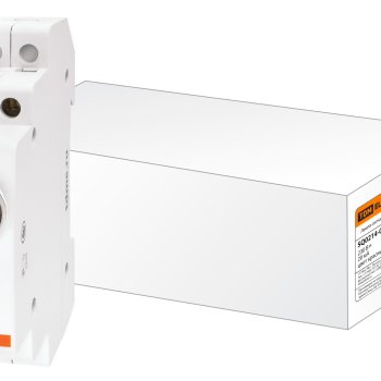 Лампа сигнальная TDM ЛС-47 красный 230В LED DIN (12)