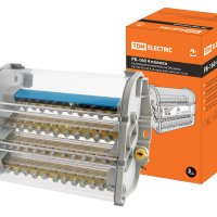 Распределительный блок на DIN-рейку РБ-160 4П 160А (4 шины 2x9+2x8+7x7+1x12) TDM