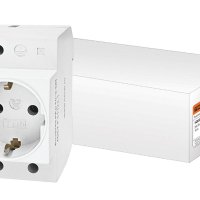 Розетка TDM РАр10-3-ОП на DIN с/з 16А (5/100)