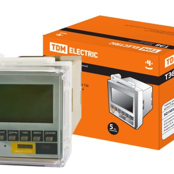 Таймер TDM ТЭ8 1мин-7дн 16А (100)
