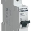 Выключатель автоматический 1P  20A  4,5кА C ВА47-29М Generica (12/144)