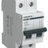 Выключатель автоматический 2P  20A  4,5кА C ВА47-29М Generica (6/72)