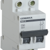 Выключатель автоматический 2P 50A 4,5kA C BA47-29 Generica (6/72)