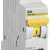 Выключатель автоматический 1P 25A 6кА C IEK BA47-60M (12/144)