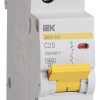 Выключатель автоматический 1P  20A 10kA C IEK BA47-100 (12/120)