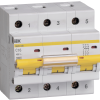 Выключатель автоматический 3P  16A 10kA C IEK BA47-100 (4/40)