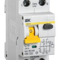 ДИФ 2P 16A 30мА IEK АВДТ-32 (6)