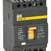 Выключатель автоматический 3P  12,5А 25кА IEK ВА88-32 (20)
