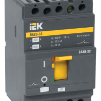 Выключетель автоматический 3P 125А 25кА IEK ВА88-32 (20)