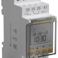 Таймер электронный астрономический 16А 230В DIN IEK ТА80 (100)