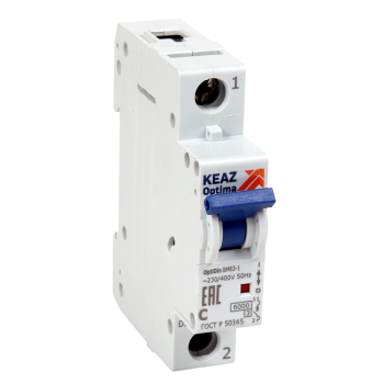 Выключатель автоматический 1P  20A 6кА C КЭАЗ ВМ63 (12)