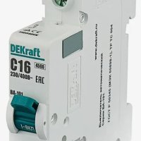 Выключатель автоматический 1P  16A 4,5kA C DEKraft BA-101 (12)