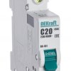 Выключатель автоматический 1P 20A 4,5kA C DEKraft BA-101 (12/144)