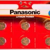 Батарейка литиевая CR 2016 Panasonic 6xBL 3V Original