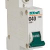 Выключатель автоматический 1P 40A 4,5kA C DEKraft BA-101 (12)