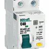 ДИФ 1Р+N 40А 30мА АС 4,5кА С DEKraft ДИФ-103 (6)