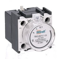 Приставка выдержки времени ПВ-03 1з+1р с задержкой при вкл. 0.1-3с DEKraft