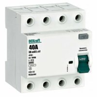 УЗО 4P 40A 30мА 6кА АС DEKraft УЗО-03 (3)