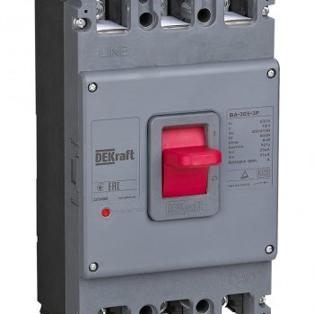 Выключатель автоматический 3P 500А 35кА ВА-305 DEKraft