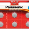 Батарейка литиевая CR 2025 Panasonic 6xBL 3V Original